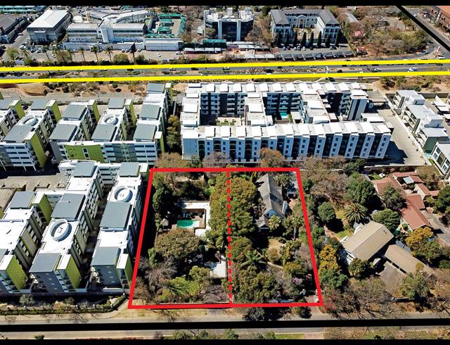 3,970M² VACANT LAND FOR SALE IN RIVONIA